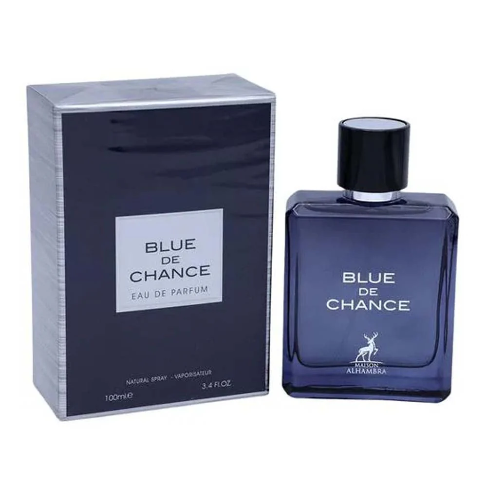 BLUE DE CHANCE BY MAISON ALHAMBRA EAU DE PARFUM 100ML 3.4 FL.OZ. UNISEX FRAGRANCE - Image 4