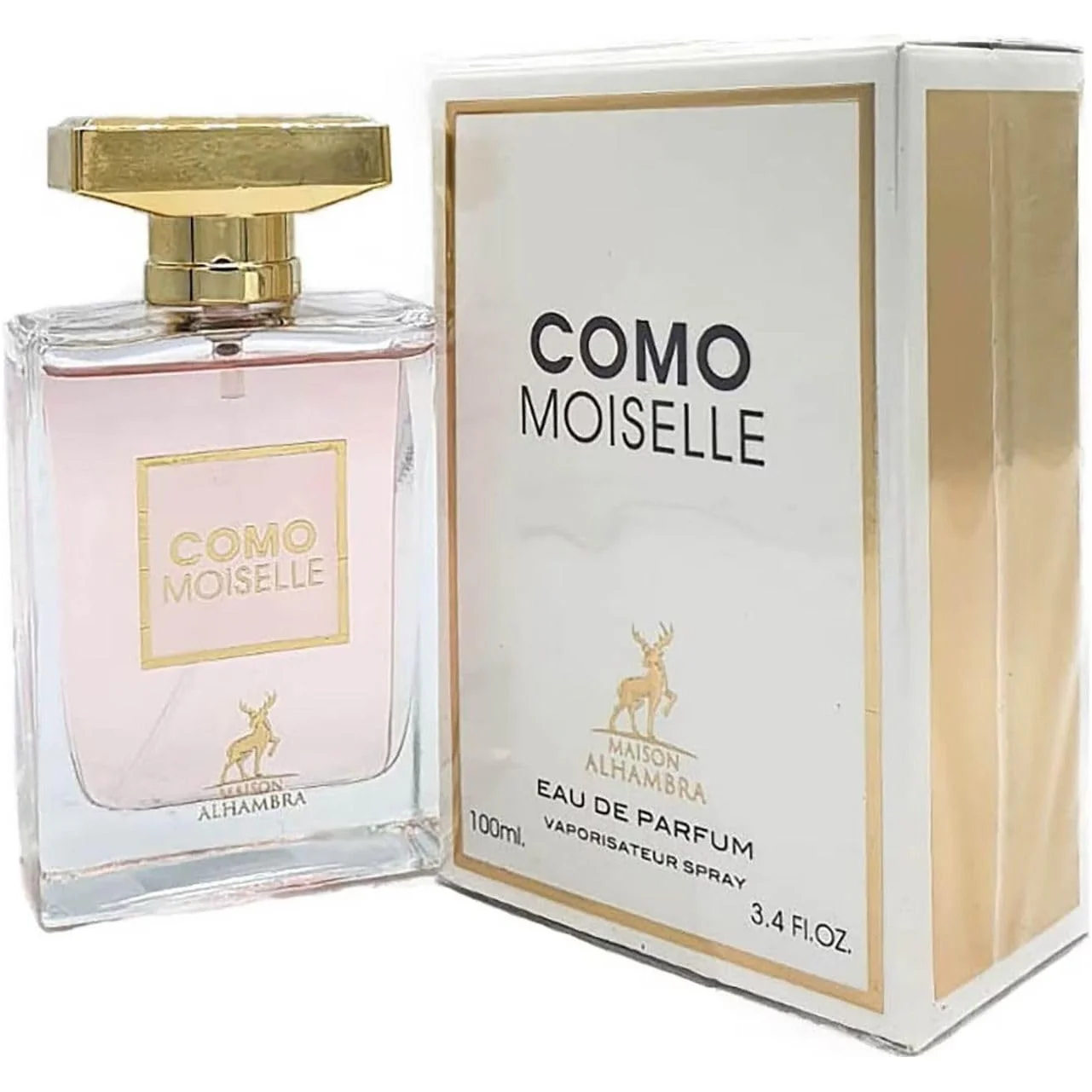 COMO MOISELLE BY MAISON ALHAMBRA EAU DE PARFUM 100ML 3.4 FL.OZ. UNISEX FRAGRANCE - Image 3
